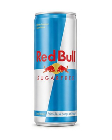 Red Bull Sugarfree — Canette 33 cl