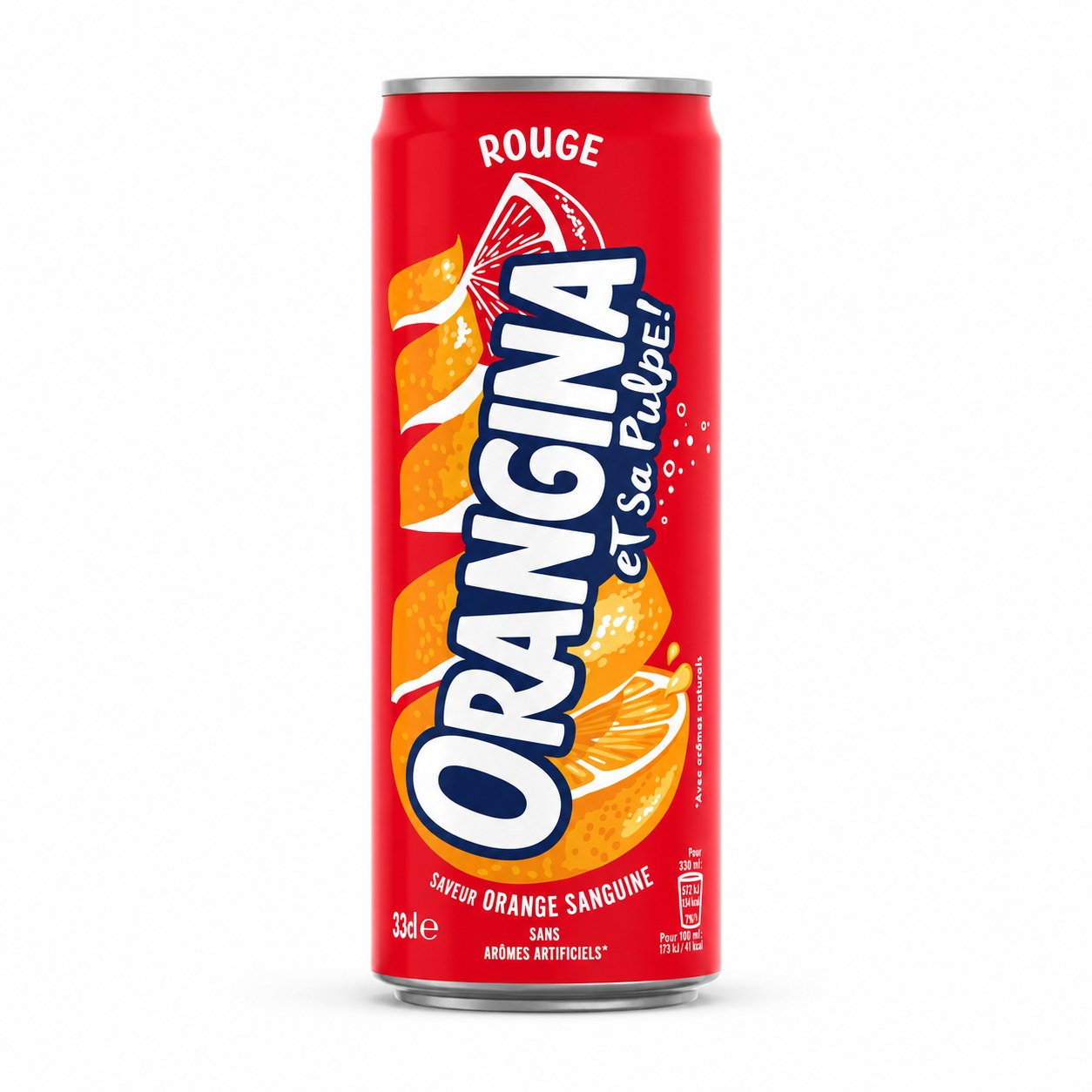 Orangina Rouge — Canette 33 cl