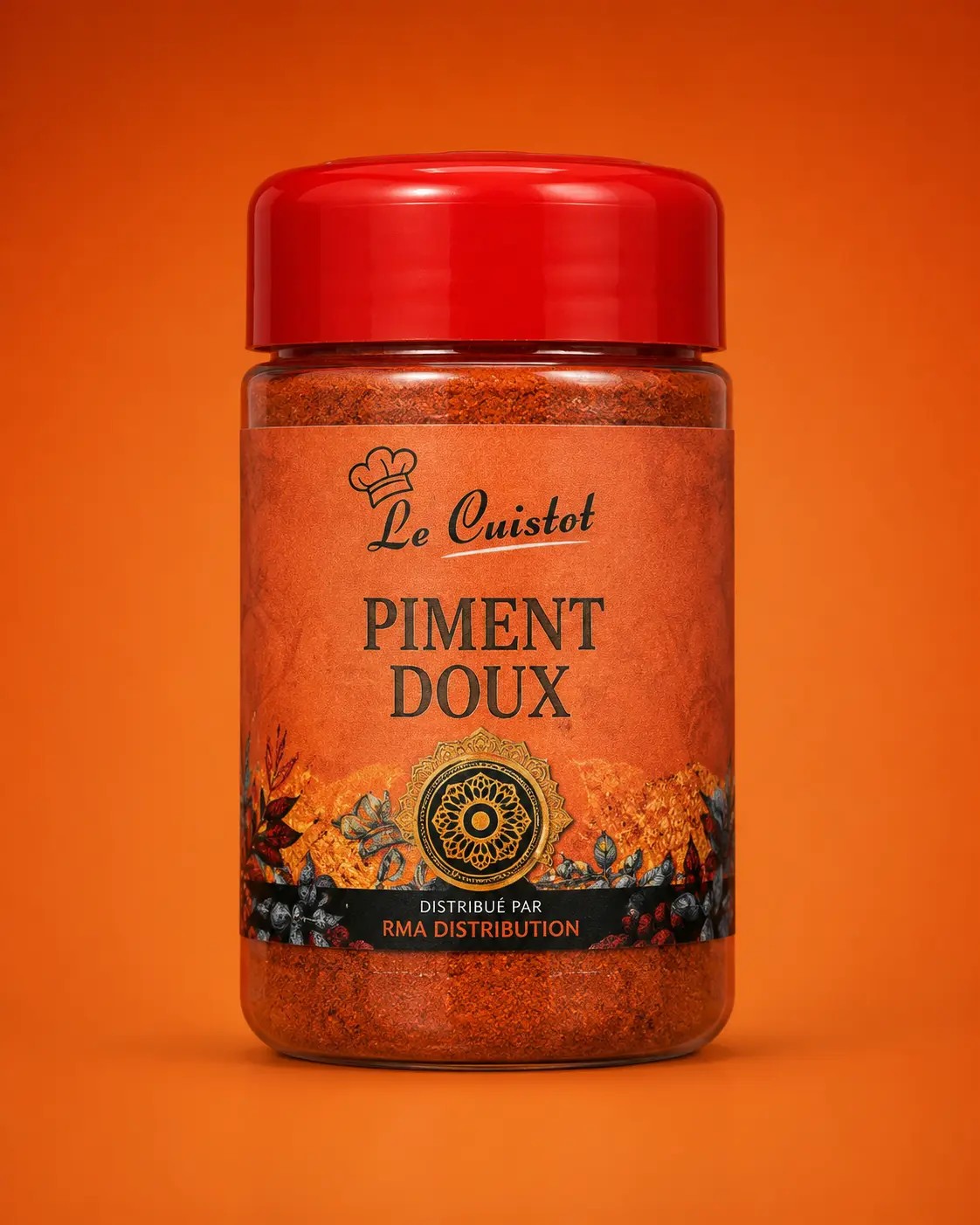 Le Cuistot Piment Doux — Bocal plastique prêt à l'emploi