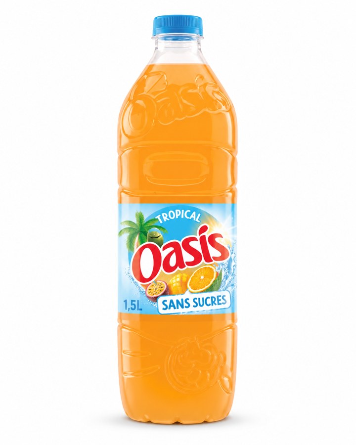 Oasis Tropical Sans Sucres — Bouteille 1,5 L