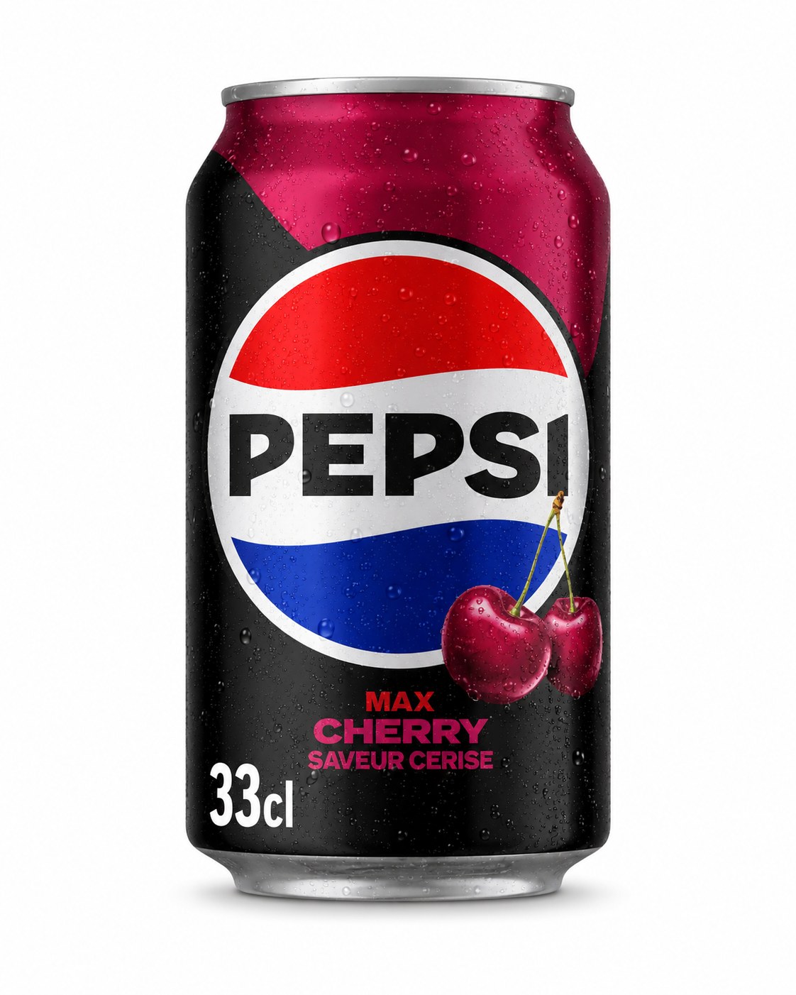 Pepsi Max Cherry — Canette 33 cl