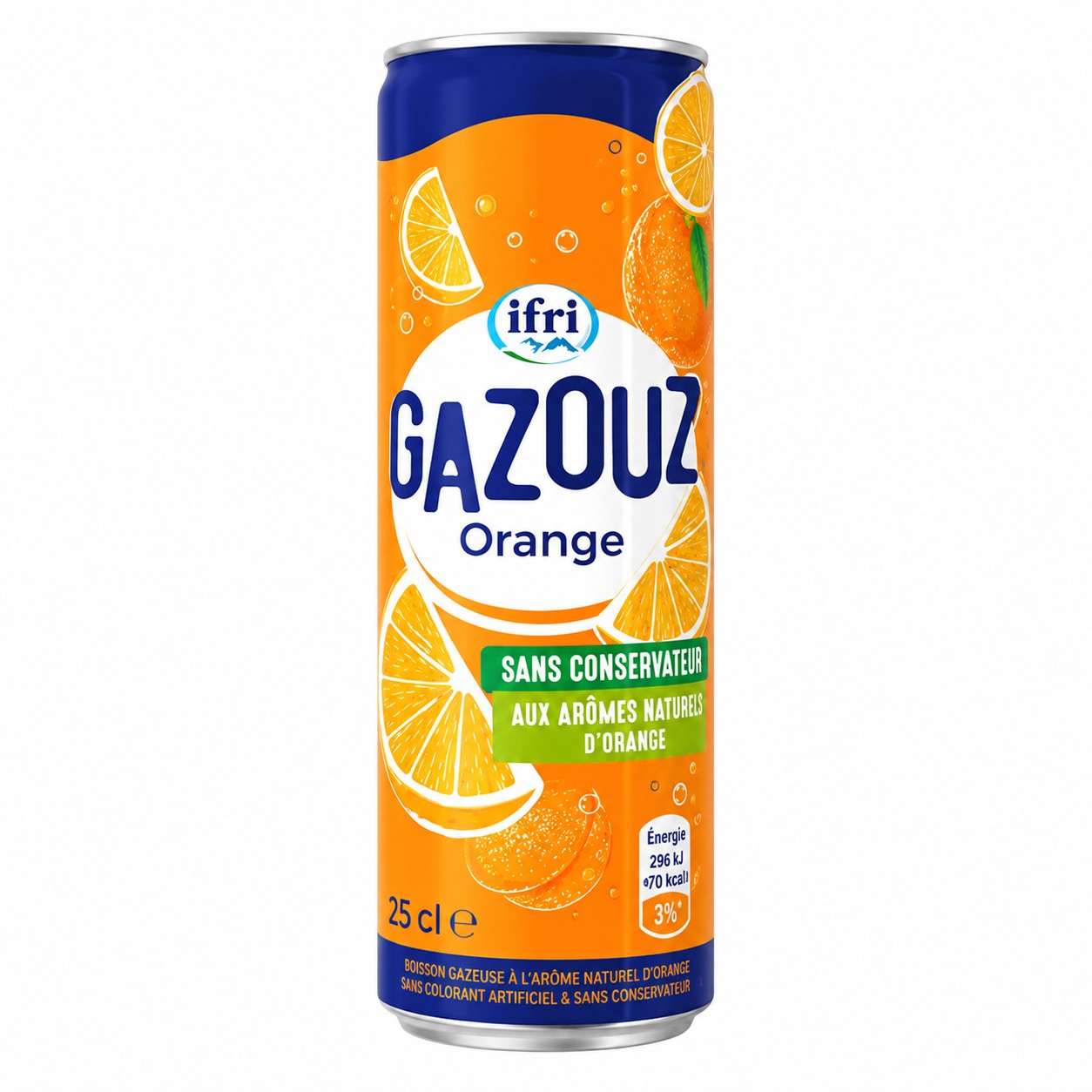 Ifri Gazouz Orange — Canette 33 cl