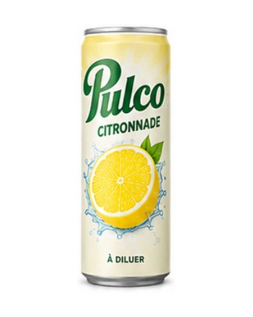 Pulco Citronnade — Canette 33 cl