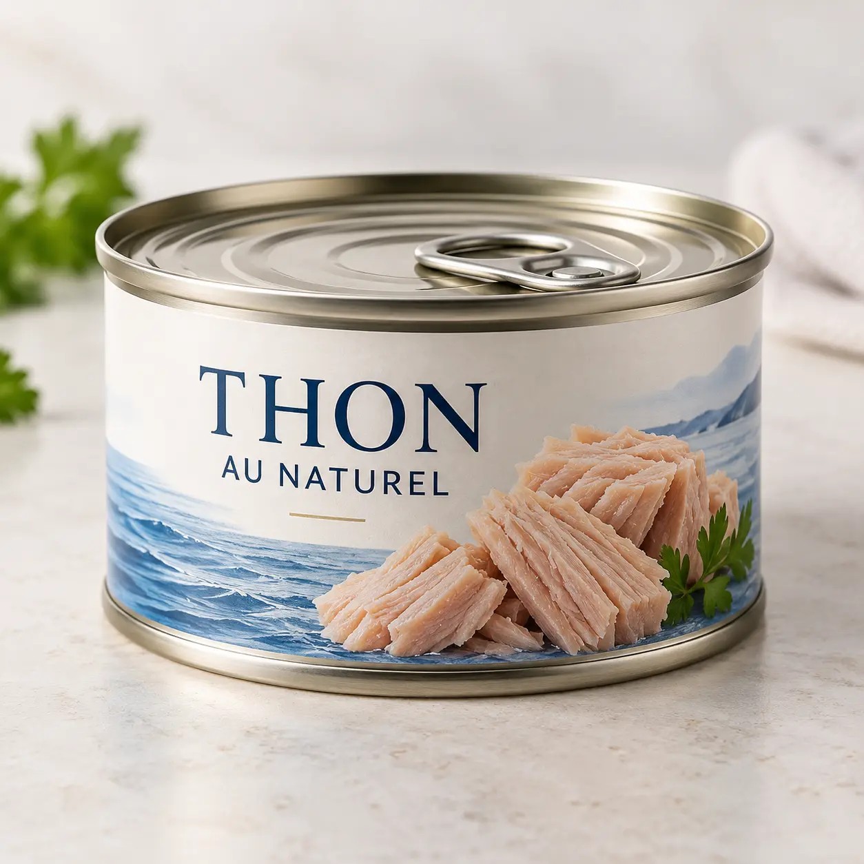Thon — Naturel, Huile, Tomate & Piquant — Thon au naturel