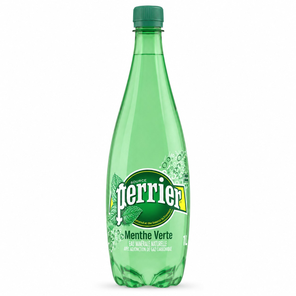 Perrier Menthe Verte — Bouteille plastique 1 L