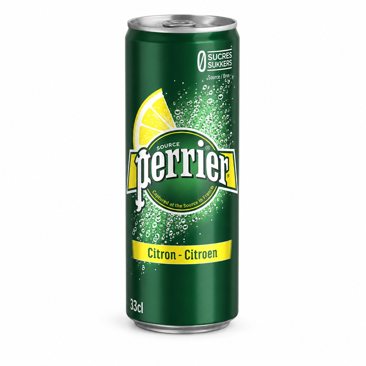 Perrier Citron — Canette 33 cl