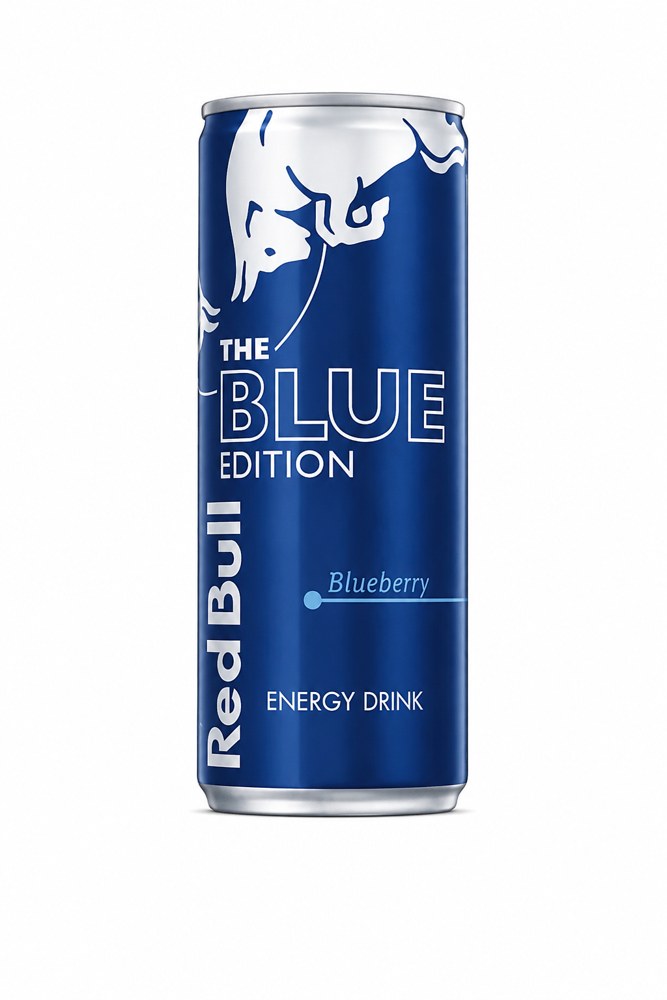Red Bull Blue Edition Myrtille — Canette 33 cl