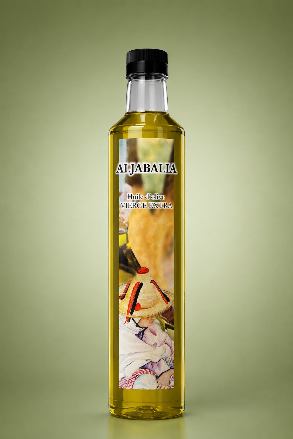 Huile d'Olive Vierge Extra Aljabalia — Bouteille plastique 500 ml