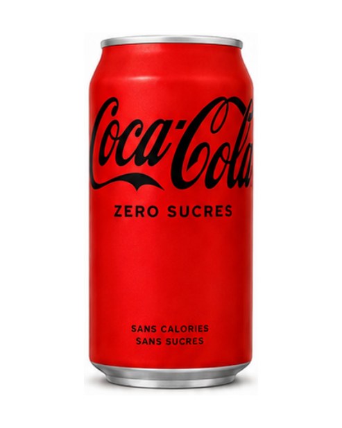 Coca-Cola Zéro Sucres — Canette 33 cl