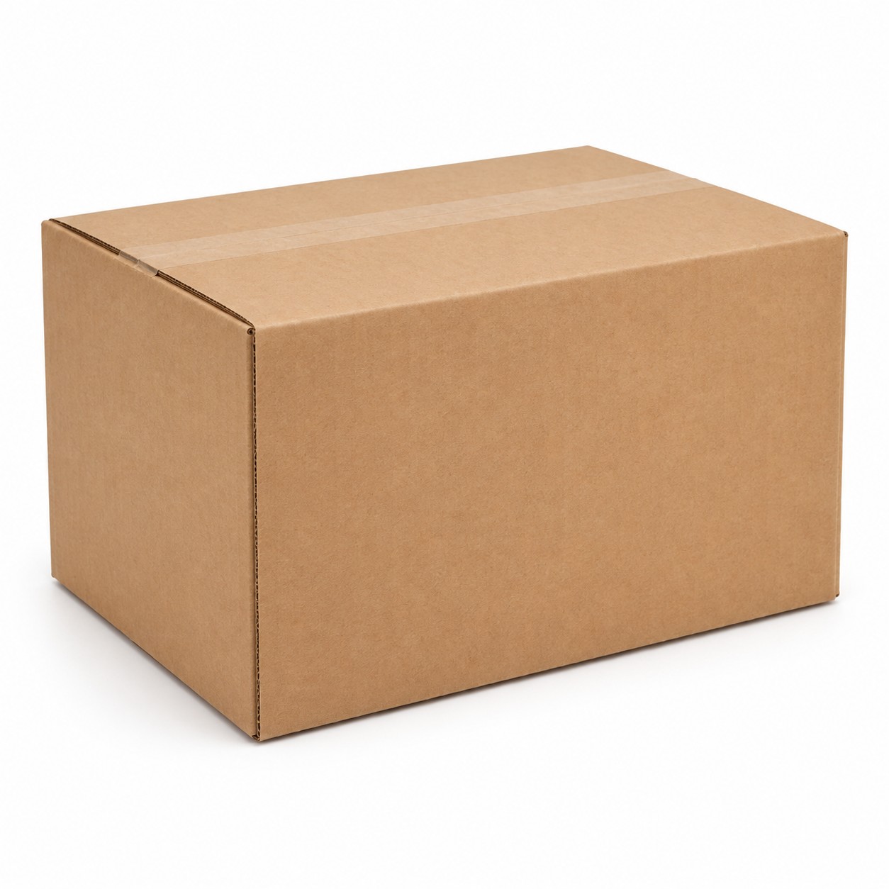 Cartons d'emballage — Vue de face