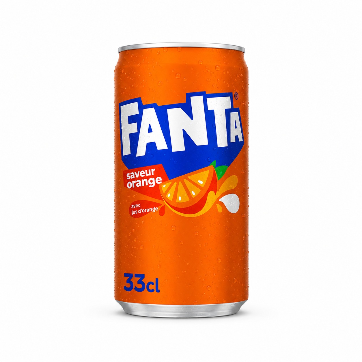 Fanta Orange — Canette 33 cl