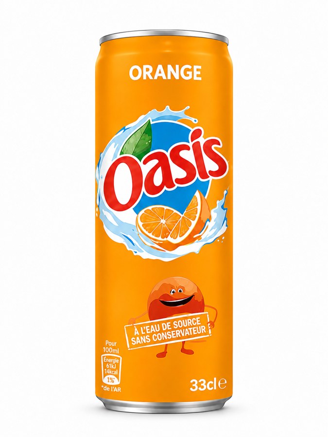 Oasis Orange — Canette 33 cl