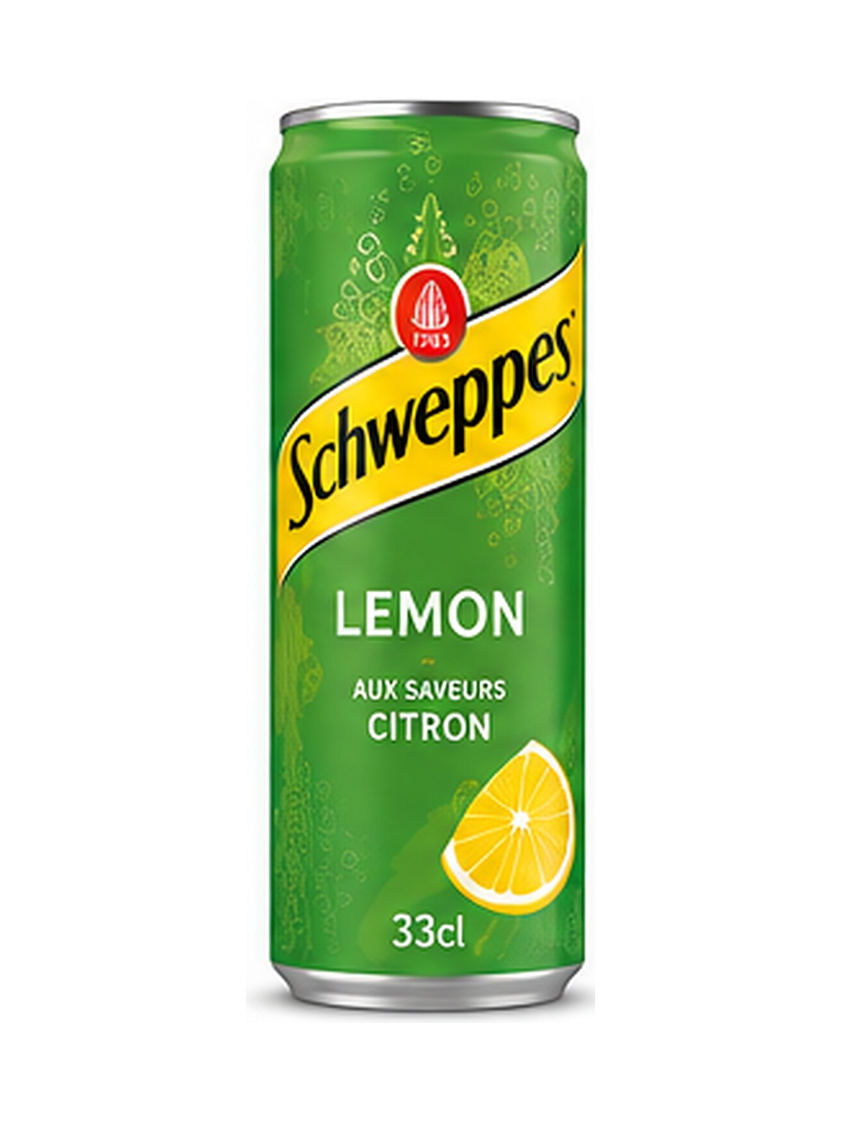 Schweppes Lemon — Canette 33 cl