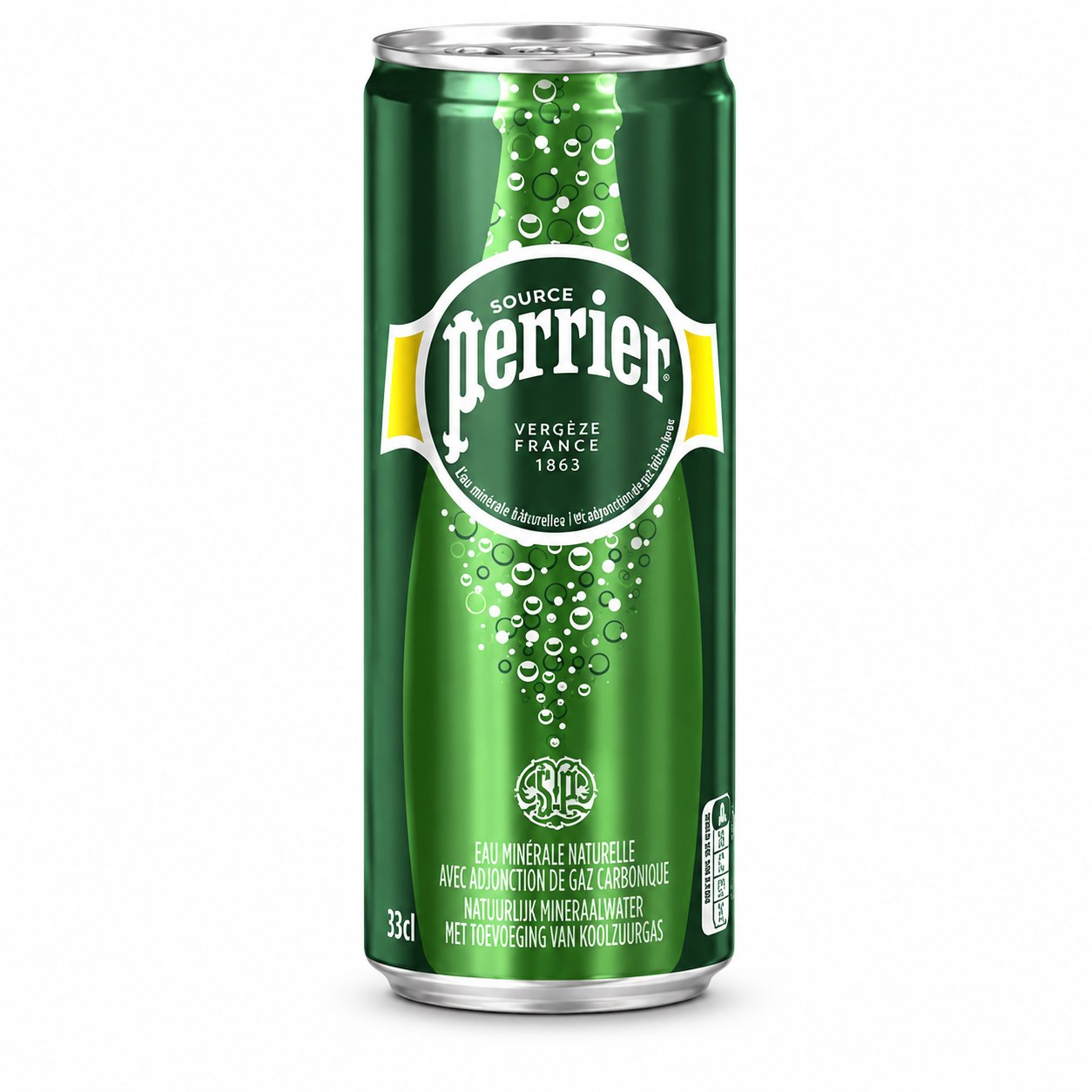 Perrier Nature — Canette 33 cl