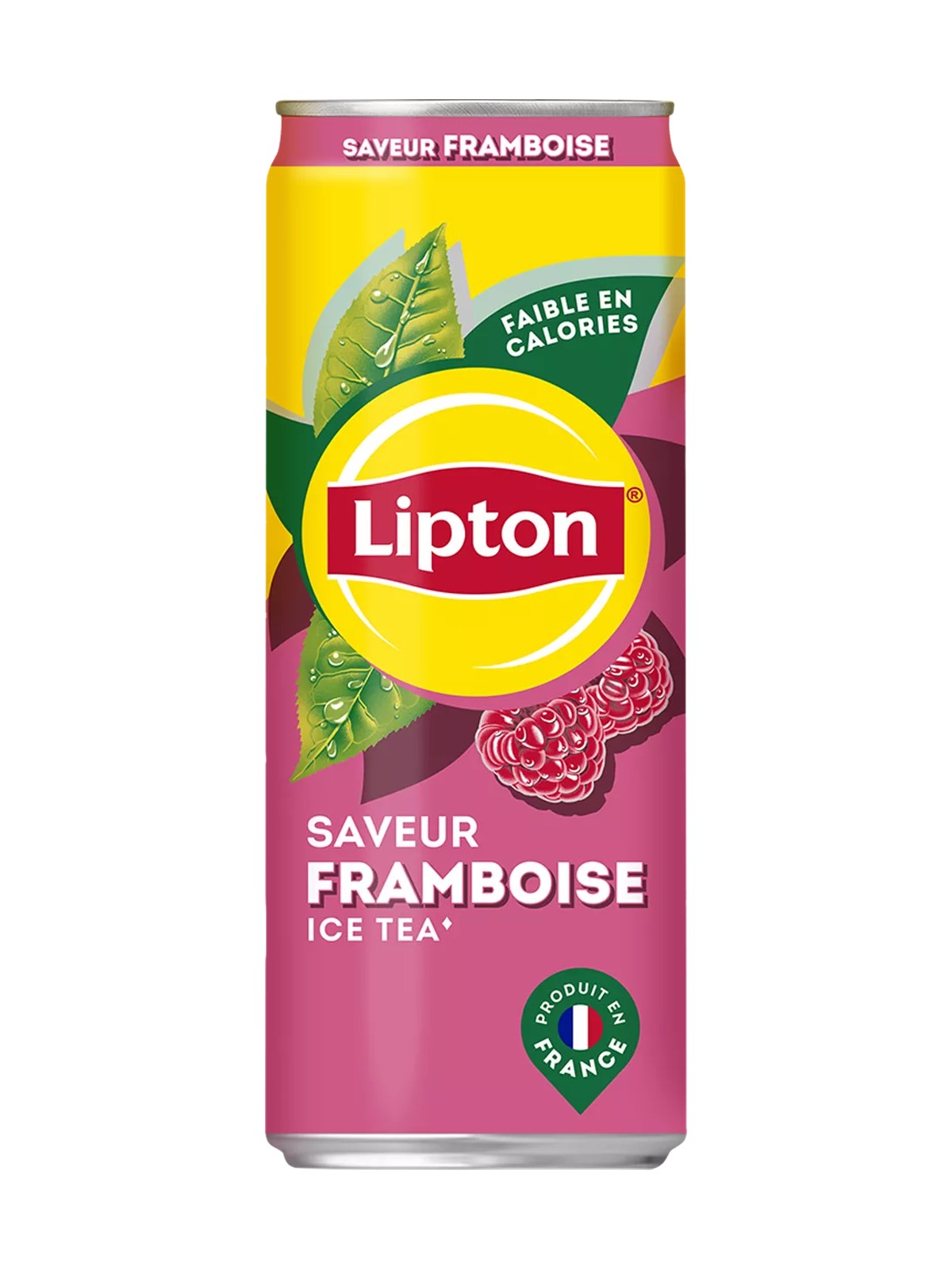 Lipton Ice Tea Framboise — Canette 33 cl