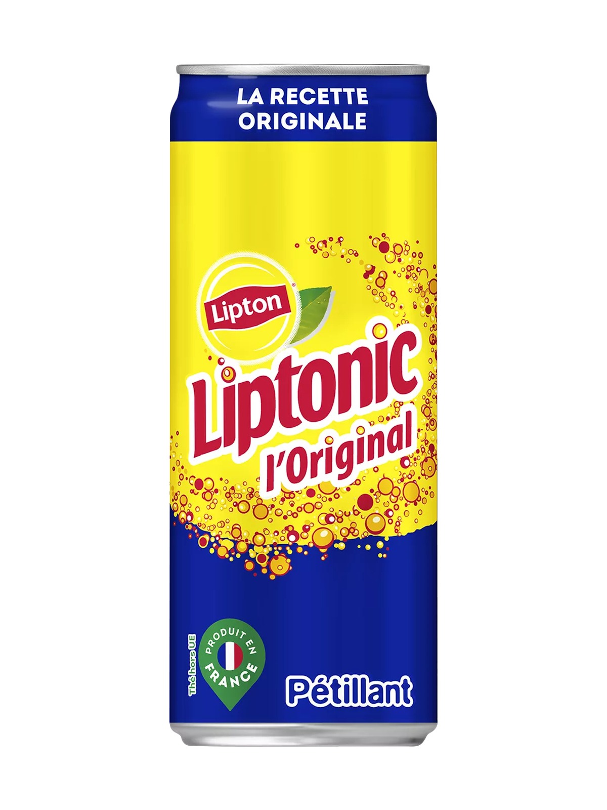 Liptonic l'Original Pétillant — Canette 33 cl