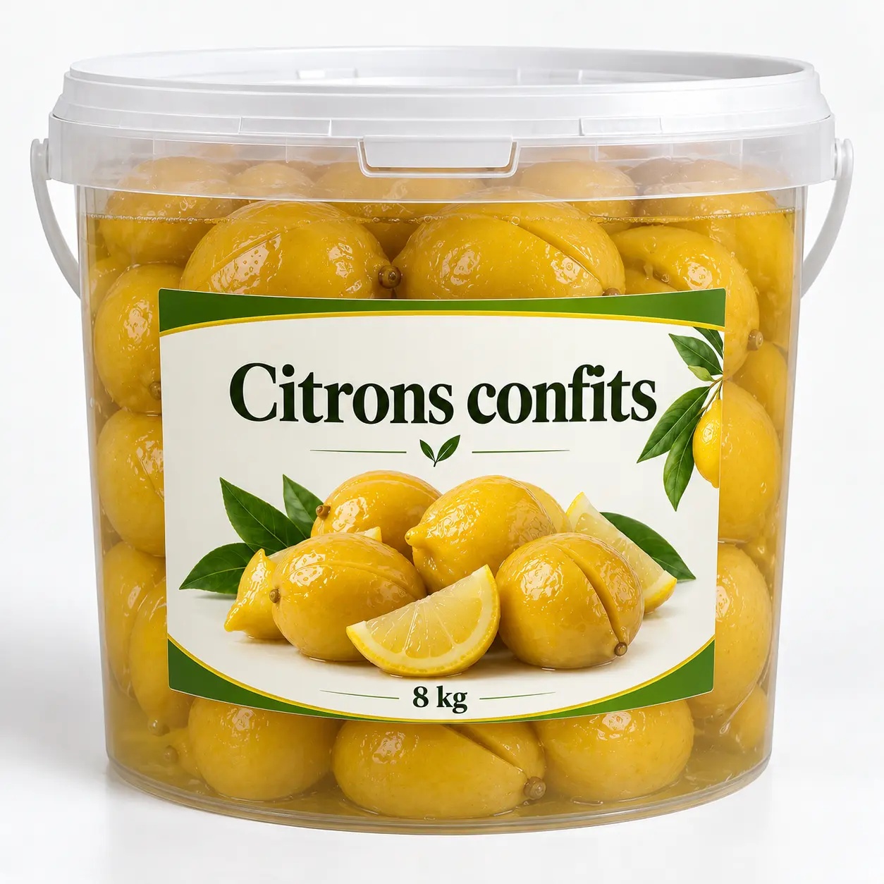 Citrons confits — Seau 8 kg