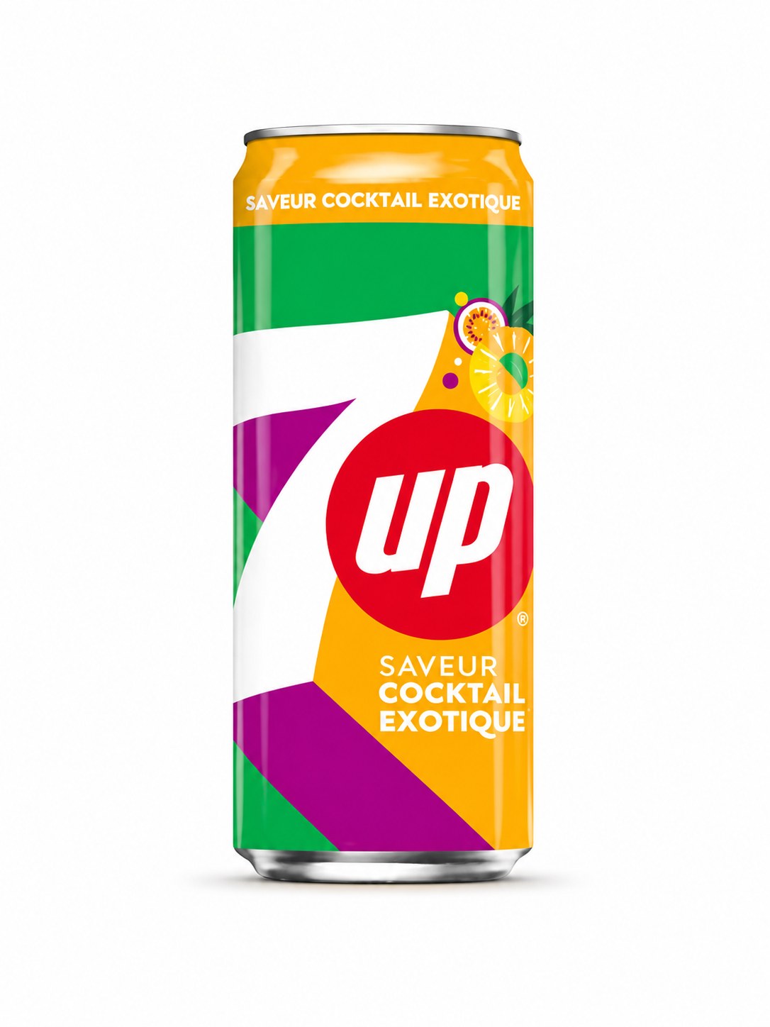 7Up Cocktail Exotique — Canette 33 cl