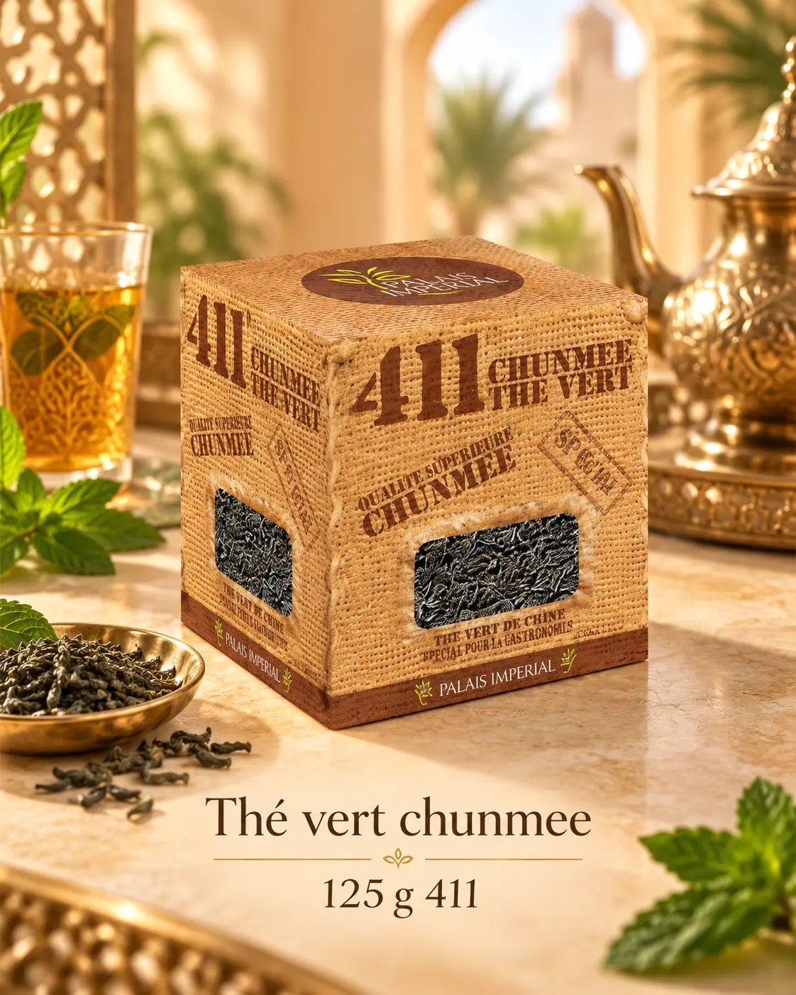 Thé vert Chunmee 411 — Thé vert Chunmee 411 — 125 g
