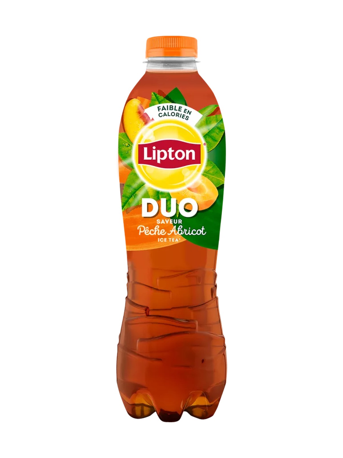 Lipton Ice Tea Duo Pêche Abricot — Bouteille 1,25 L