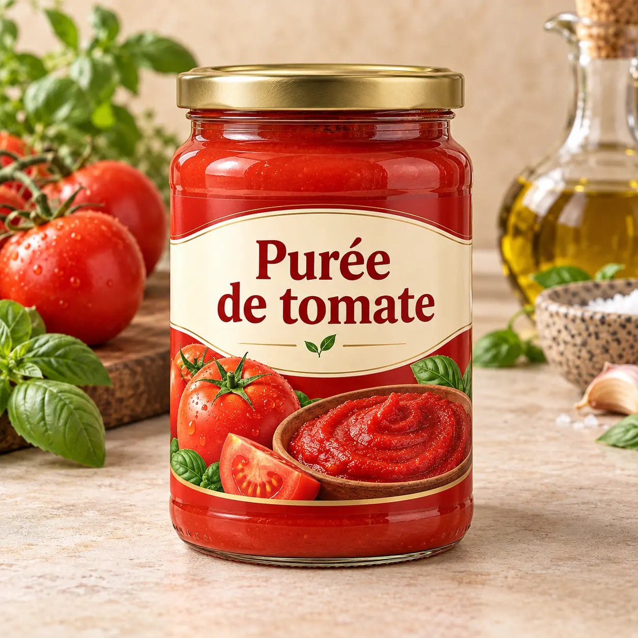 Tomates — Concentrés, Coulis, Pulpe & Pelées — Purée de tomate