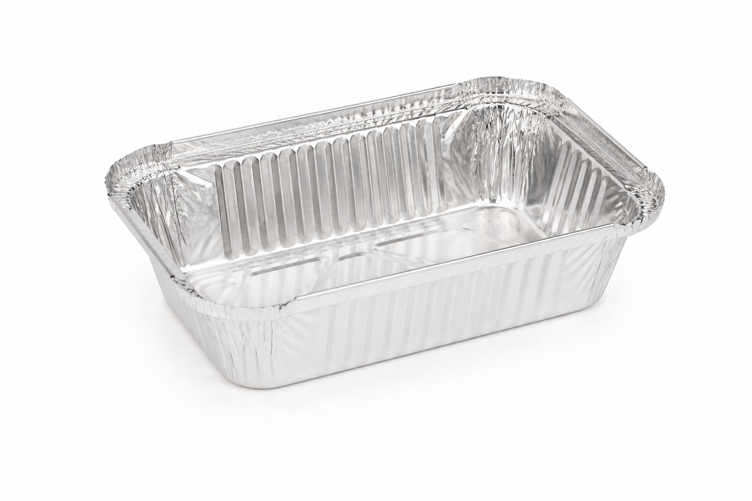 Barquettes aluminium — Vue de face