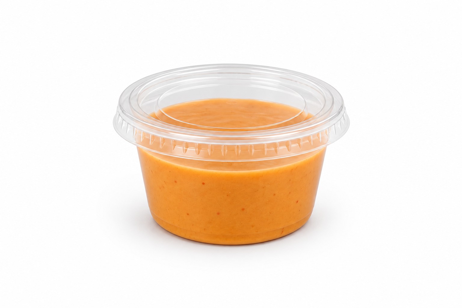 Pots à sauce avec couvercle — Vue de face