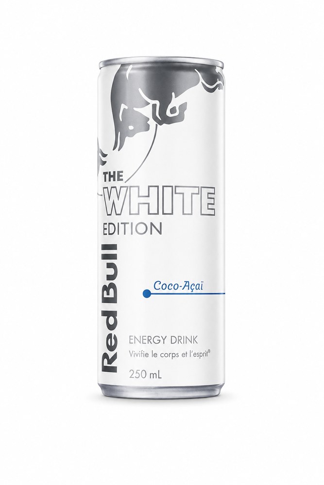 Red Bull White Edition Coco Açaï — Canette 33 cl