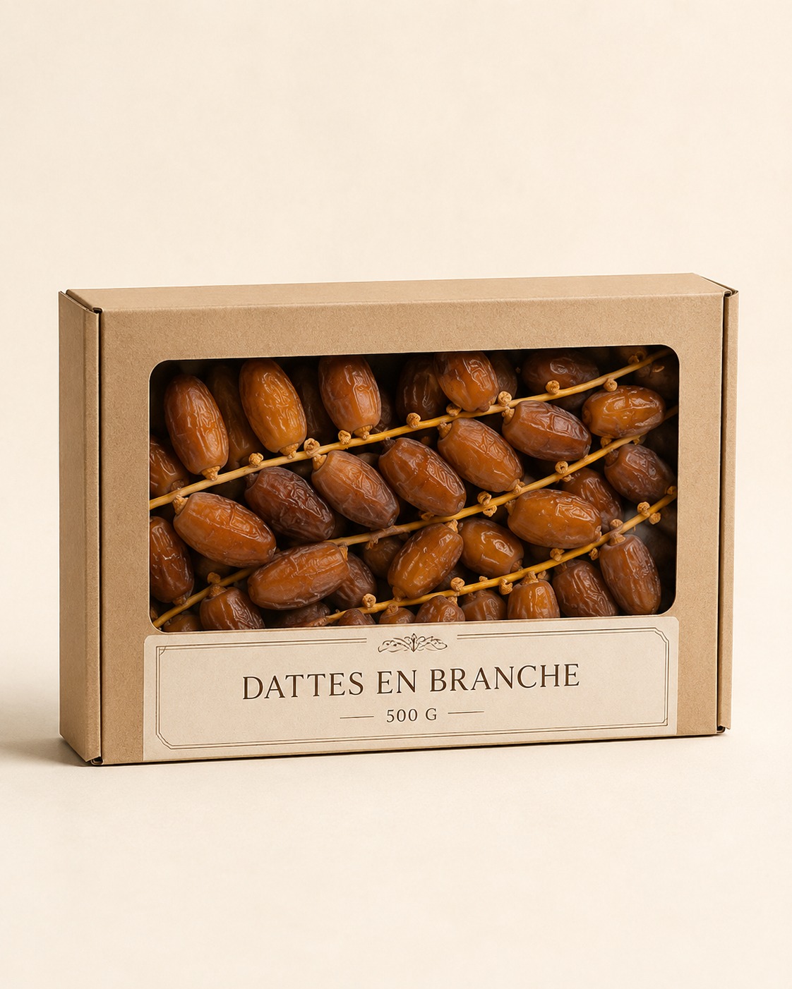 Dattes en branche — Boîte 500 g