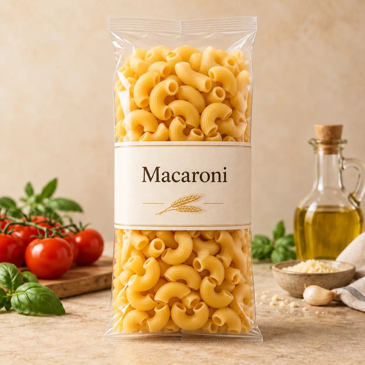 Pâtes — Macaroni, Penne, Fusilli & Co — Macaroni