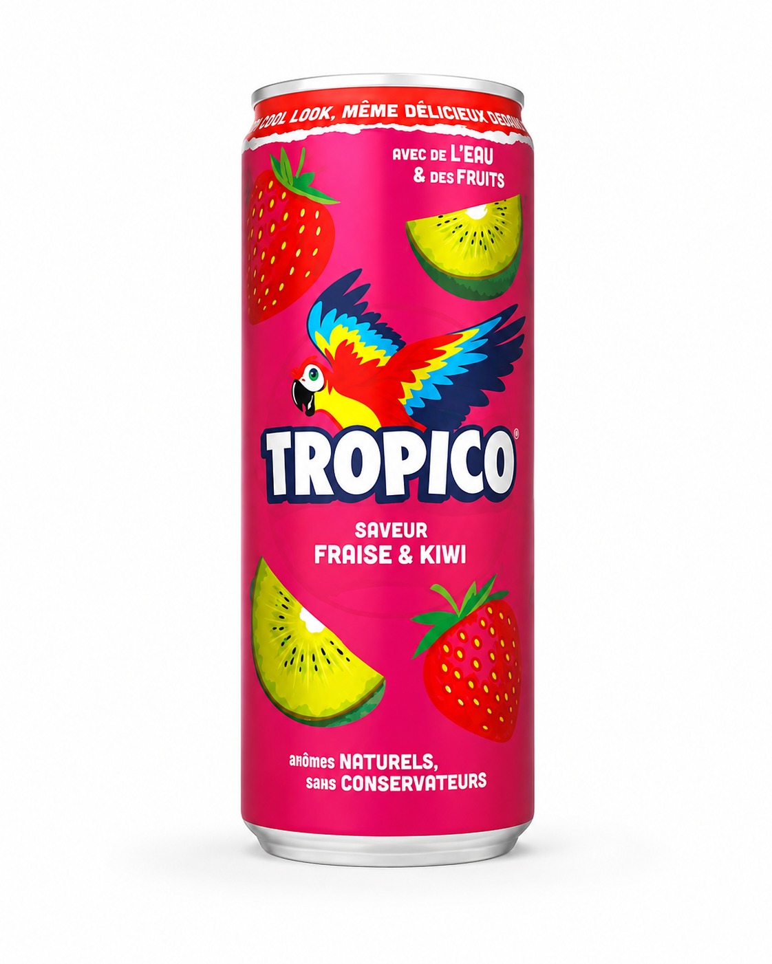 Tropico Fraise & Kiwi — Canette 33 cl