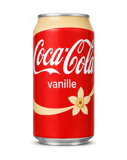 Coca-Cola Vanille — Canette 33 cl