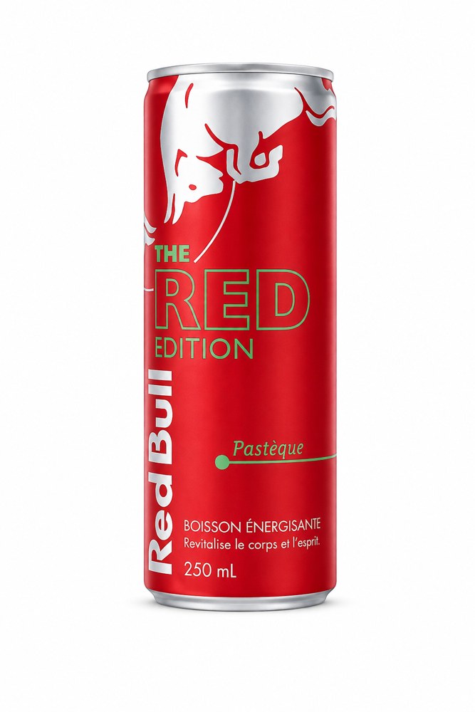 Red Bull Red Edition Pastèque — Canette 33 cl