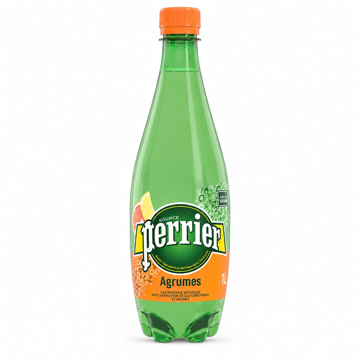Perrier Agrumes — Bouteille plastique 1 L